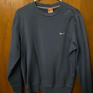 Blue Nike crewneck